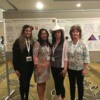 Sandy, Liane, Christina hat &amp; Betty-Lou Peer Conference May 2018