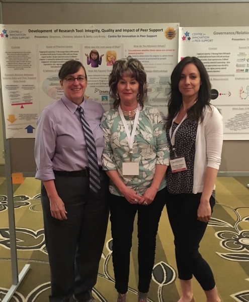 Robyn, Christina & Betty-Lou Peer Conference May 2018