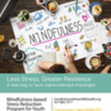 Mindfulness-based Stress Reduction Course for Youth (ages 14 to 27)
