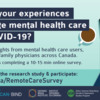 Study Recruitment Ad - Remote Mental Health Care during COVID-19