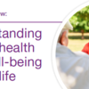 CAMH Understanding Mental Health and Well-being in Later Life:  A Series Overview