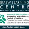 Managing Virtual Burnout for Online Providers -FREE for RSWs