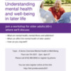 Understanding Mental Health and Well-Being in Later Life Workshop