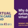 Registration Open: Why do we need national standards for virtual mental health?