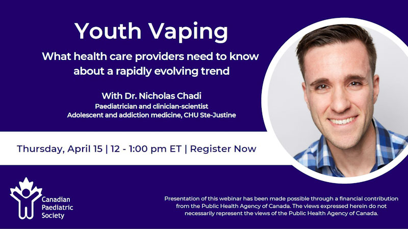 Youth vaping: What health care providers need to know about a rapidly evolving trend