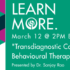 Transdiagnostic Cognitive Behavioural Therapy - FREE to RSWs and RSSWs in Ontario