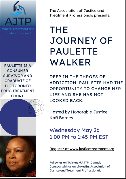 Register now: The Journey of Paulette Walker