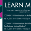 COVID-19 Vaccination: A Role for Social Work - FREE to RSWs &amp; RSSWs in Ontario