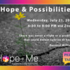 Recovery Webinar: Hope and Possibilities (Speaker Series)