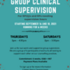 Group Superivision - September 2021