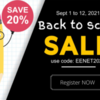 EENET2021 back-to-school sale