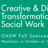 OASW Learning Centre: Fall Seminar Series