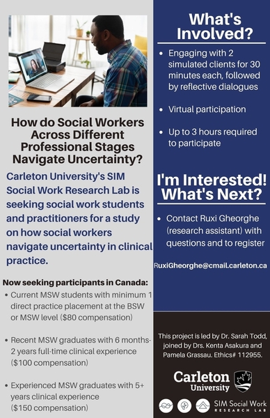 How do Social Workers Across Different Professional stages navigate uncertainty [1)