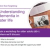 Understanding Dementia in Later Life Workshop