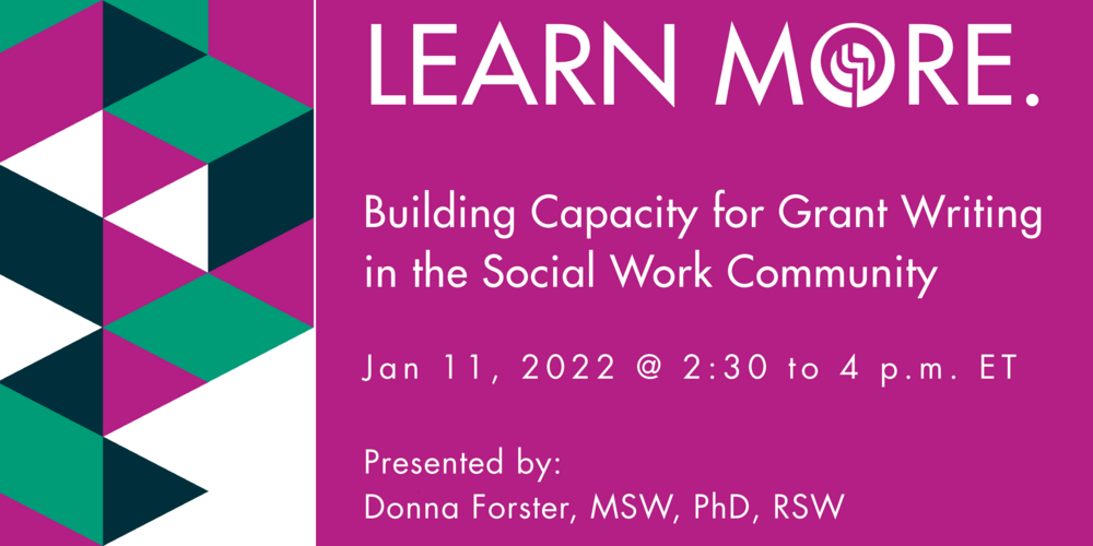 Building Capacity for Grant Writing in the Social Work Community