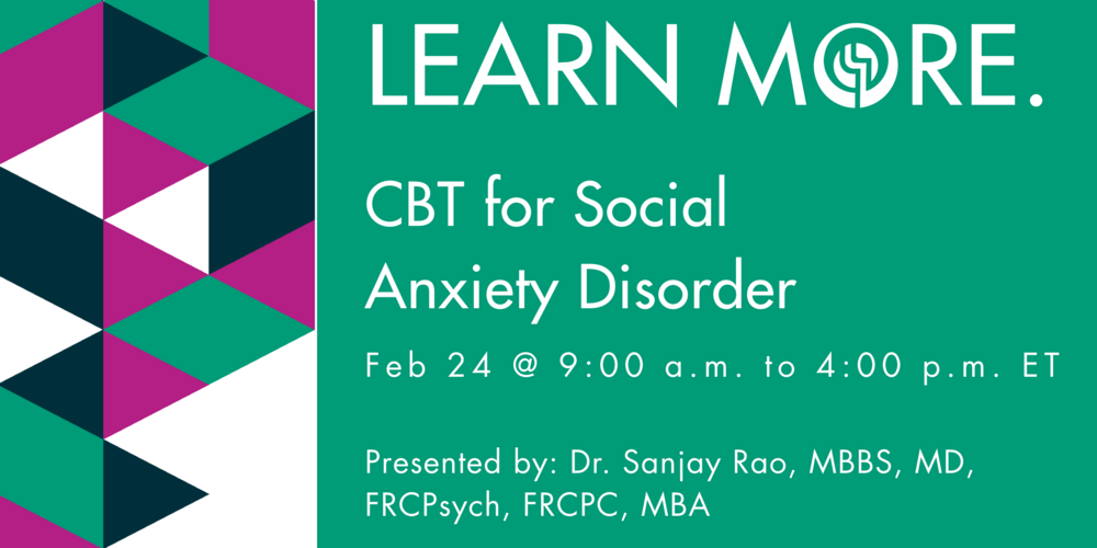 CBT for Social Anxiety Disorder