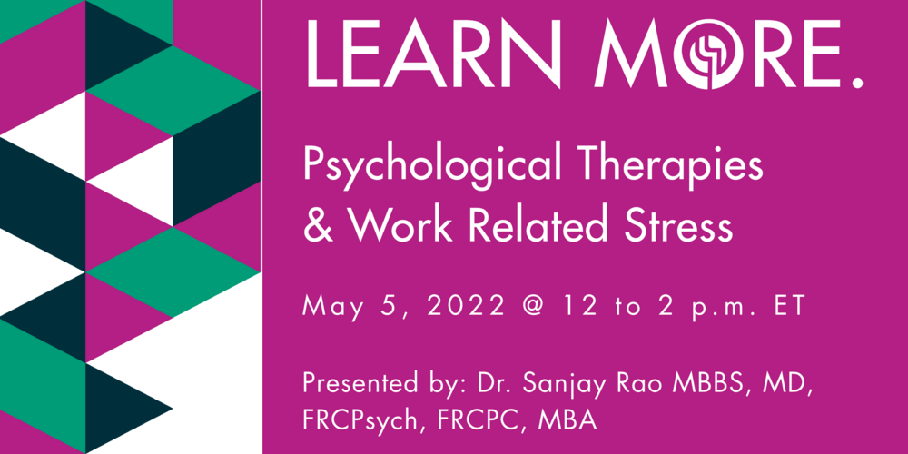 Psychological Therapies &amp; Work Related Stress