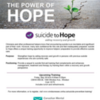 Suicide to Hope; Recovery &amp; Growth Workshop