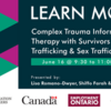 Complex Trauma Informed Therapy with Survivors of Human Trafficking &amp; Sex Trafficking