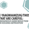 E-Yaagwaamzijig/Those That Are Careful: Indigenous Harm Reduction in Housing Deprivation
