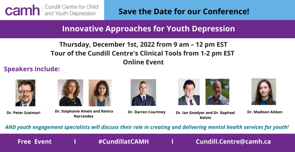Innovative Treatments for Youth Depression Conference