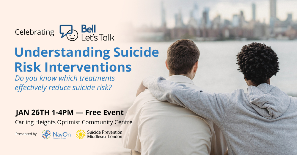 Celebrating Bell Let's Talk Day: Understanding Suicide Risk Interventions