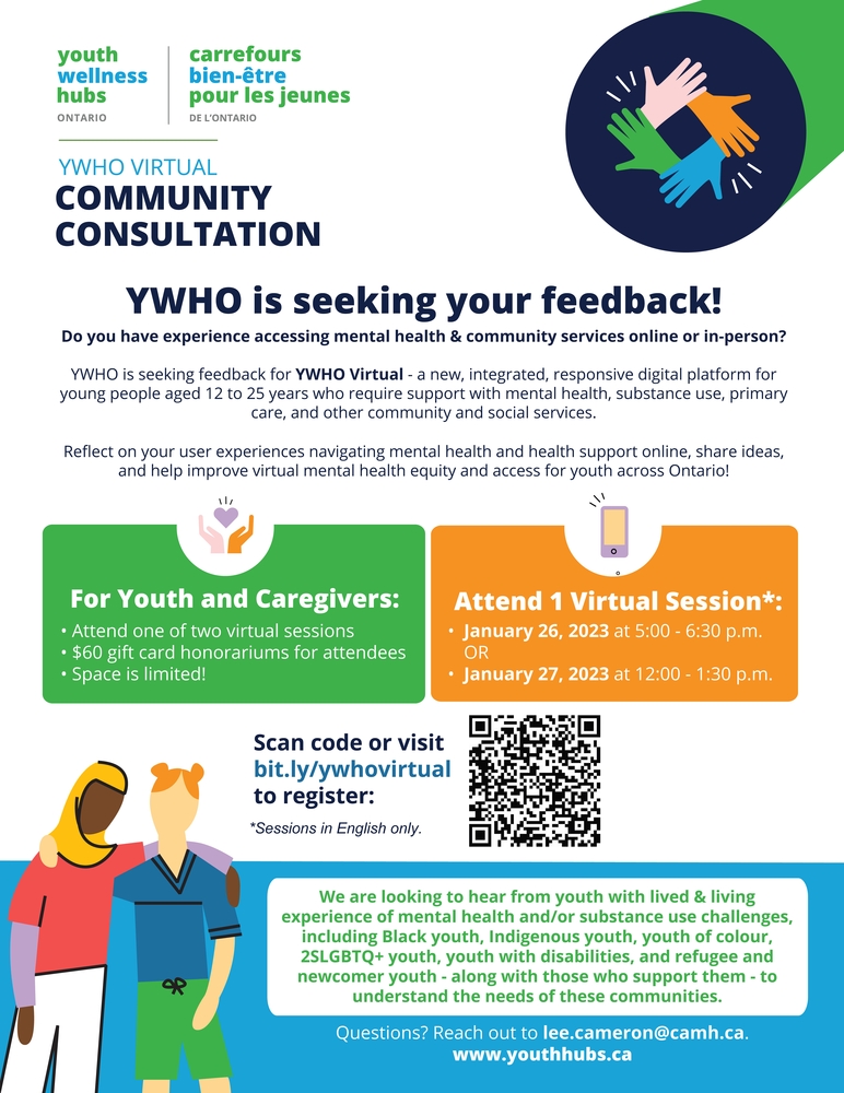 YWHO Virtual: Community Consultation