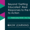 Beyond 'Getting Educated': Real Responses to the Calls to Action