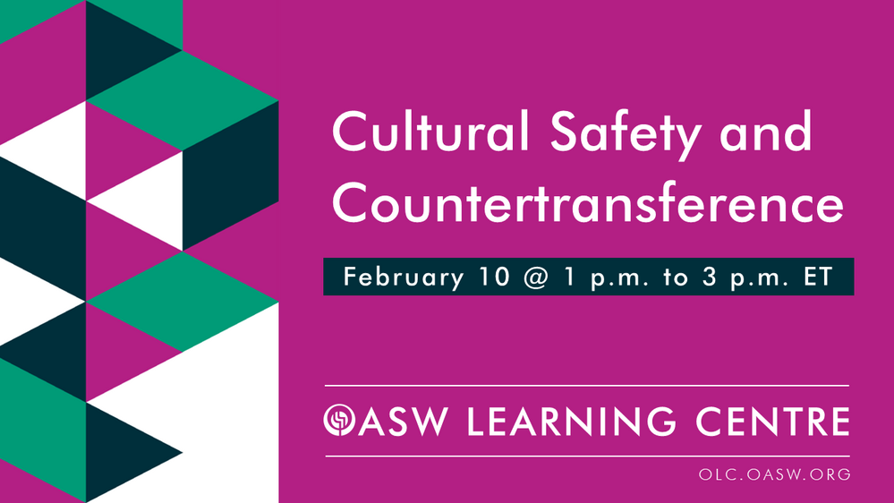 Cultural Safety and Countertransference