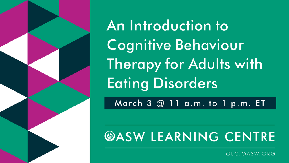 An Introduction to Cognitive Behaviour Therapy for Adults with Eating Disorders (CBT-ED): Principles and Practice