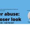 Webinar: Elder abuse: A closer look