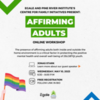 Affirming Adults Online Workshop