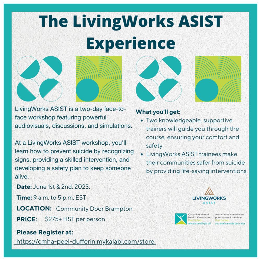 ASIST 2-Day Workshop In Person