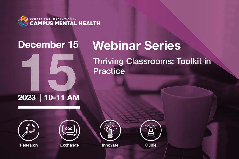 CICMH Webinar: Thriving Classrooms: Toolkit in Practice