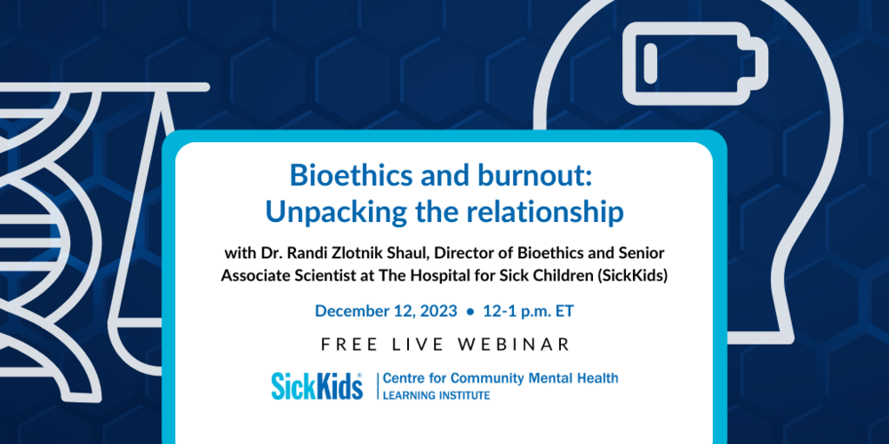 Bioethics and burnout: Unpacking the relationship