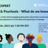 Ask the Expert- Cannabis &amp; Psychosis - What do we know now?