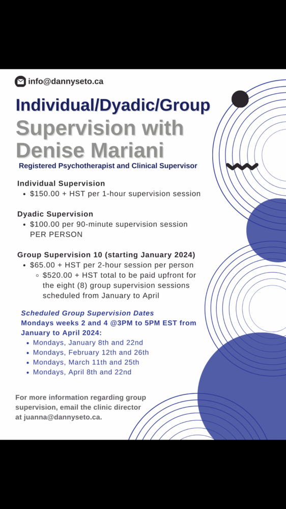 Group Virtual Clinical Supervision
