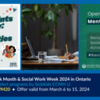 National Social Work Month &amp; Social Work Week in Ontario - Save 20%