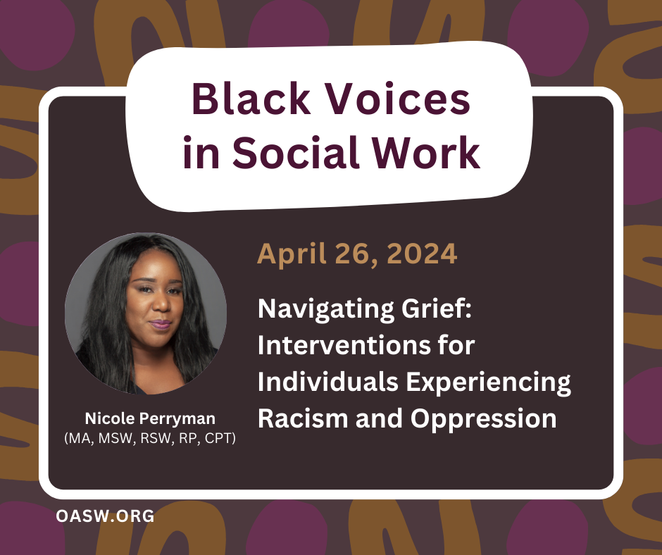 Navigating Grief: Interventions for Individuals Experiencing Racism and Oppression