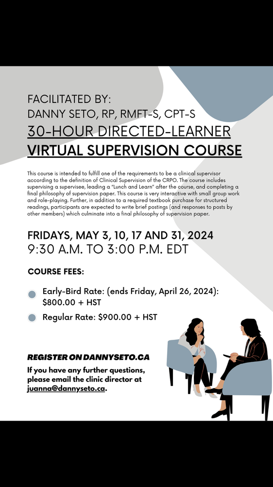Virtual 30-hr. Supervision Course