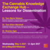 The Cannabis Knowledge Exchange Hub - Lessons for Dissemination