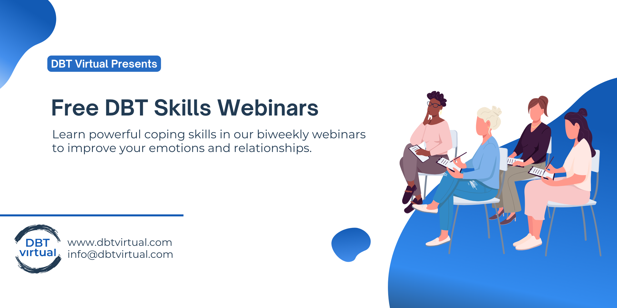 Free DBT Skills Webinars at DBT Virtual