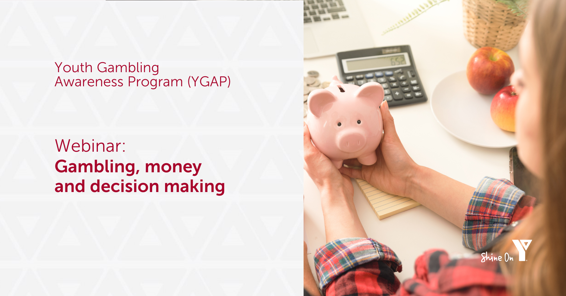Youth Gambling Awareness Program, Gambling Money and Decision Making, November 5, 12pm