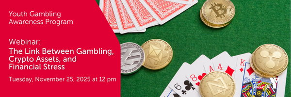 Free YGAP Webinar: The Link Between Gambling, Crypto Assets, and Financial Stress