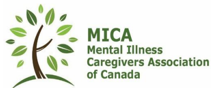 MICA Logo, image of tree